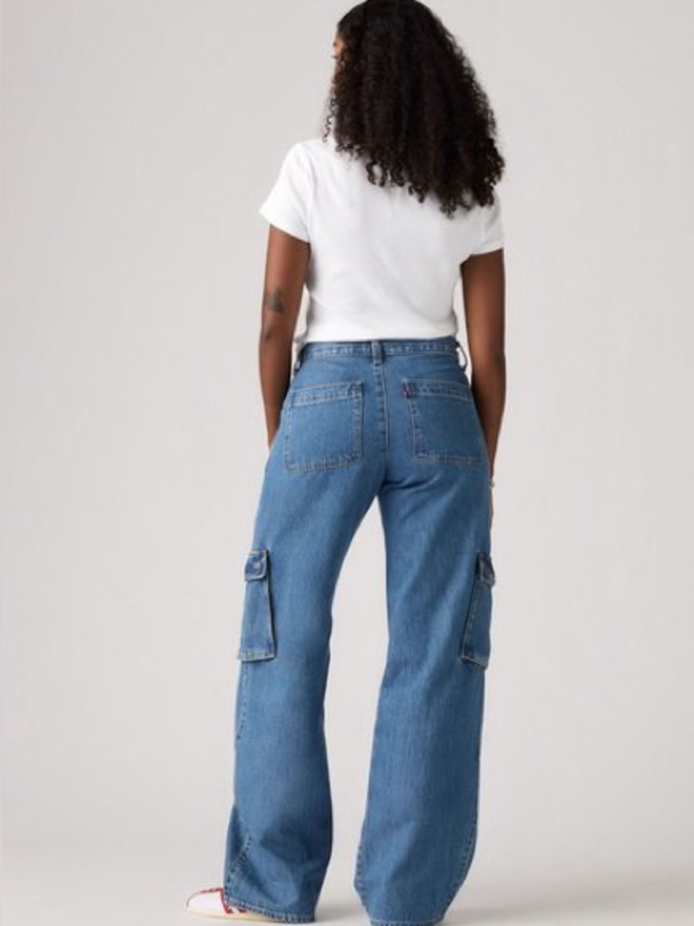 Levi’s ‘94 Baggy Blue Cargos Jeans
